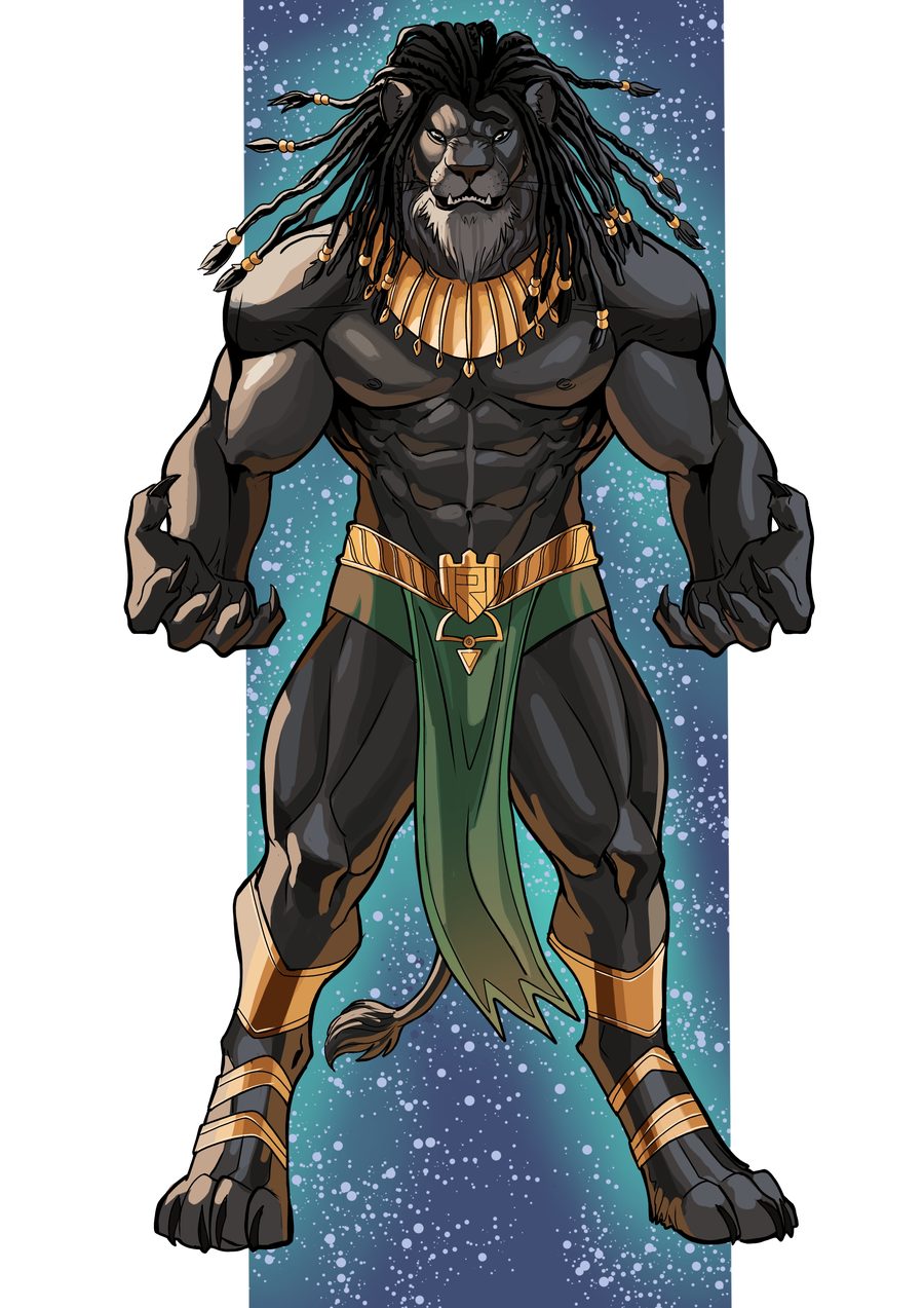 Prince Zaiion Kufu, The Black Lion of the Celestial Flame