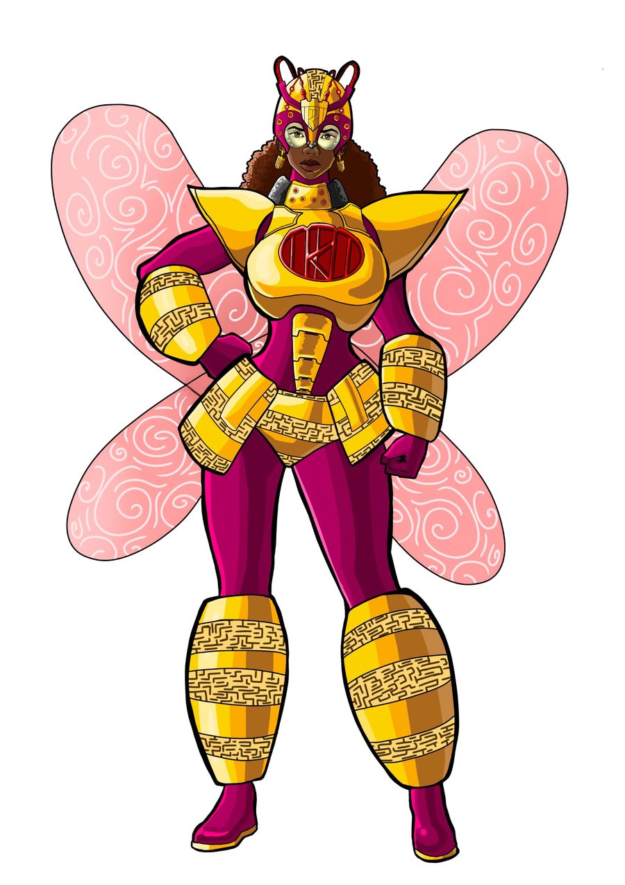 Queen Beeza Wingara, The Golden Hive of Katiopa