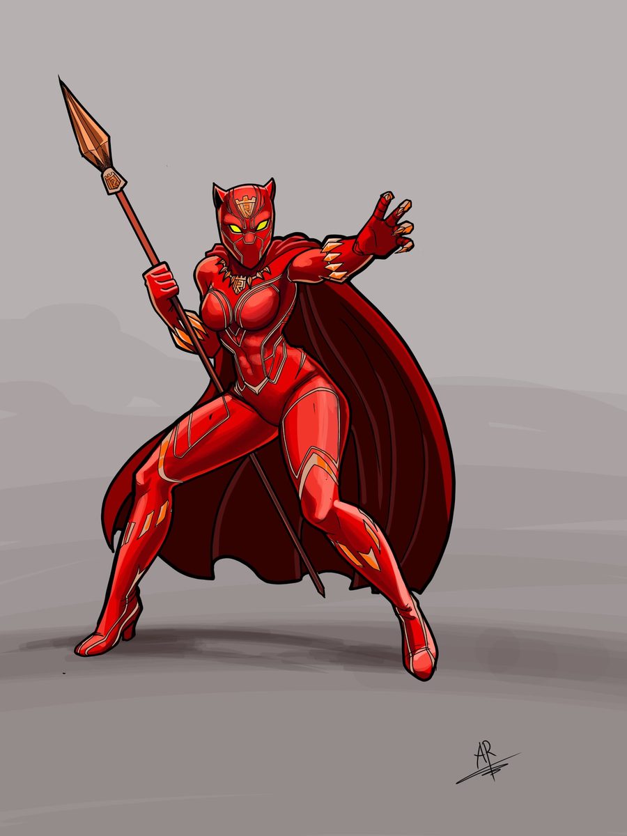 Tata Opango Lumumba, The Red Panther