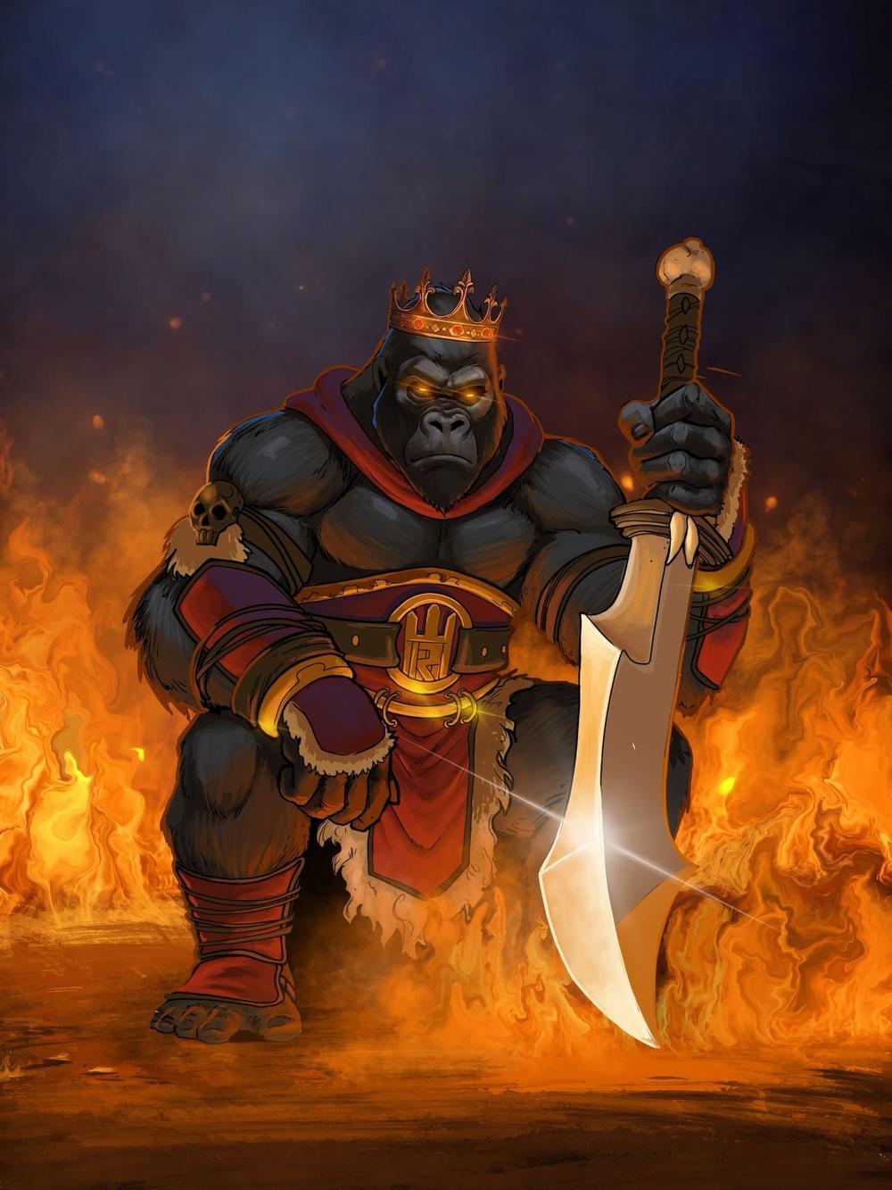 Gorilla Mukomboso: Zattar transformed, crowned and armed for war