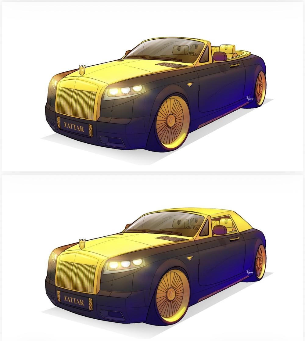 Zattar's royal car